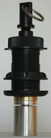 IonGuard unit with plunger and anode extended
