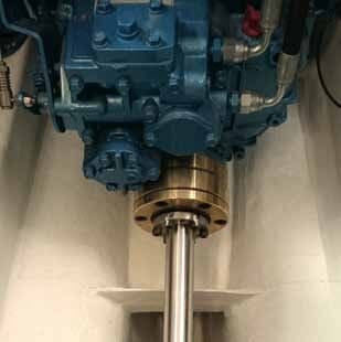 SigmaDrive installed on a gearbox output flange